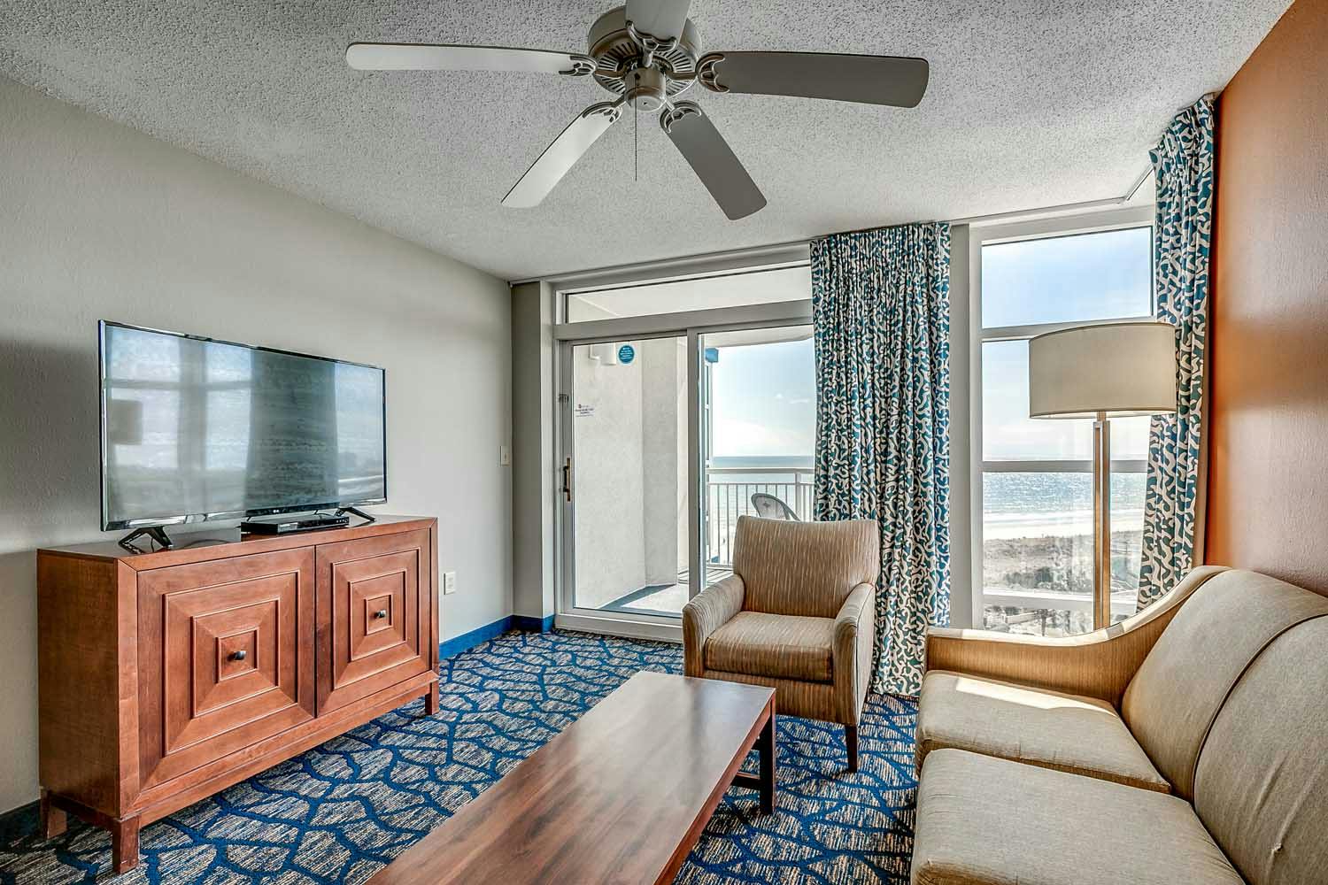 Dunes Village Resort and Waterpark 2 Bedroom Oceanfront Deluxe Angle