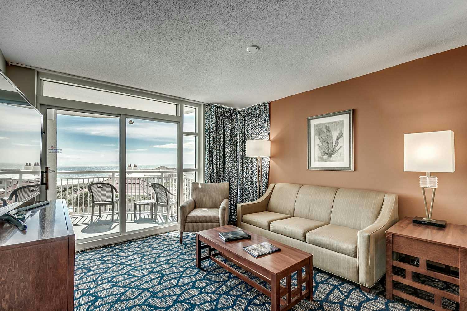 Dunes Village Resort and Waterpark 3 Bedroom Oceanfront Deluxe Angle